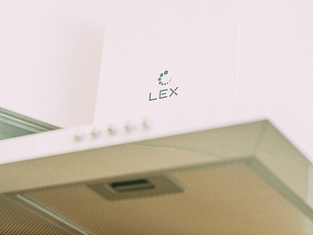 картинка Кухонная вытяжка Lex BASIC 600 WHITE 
